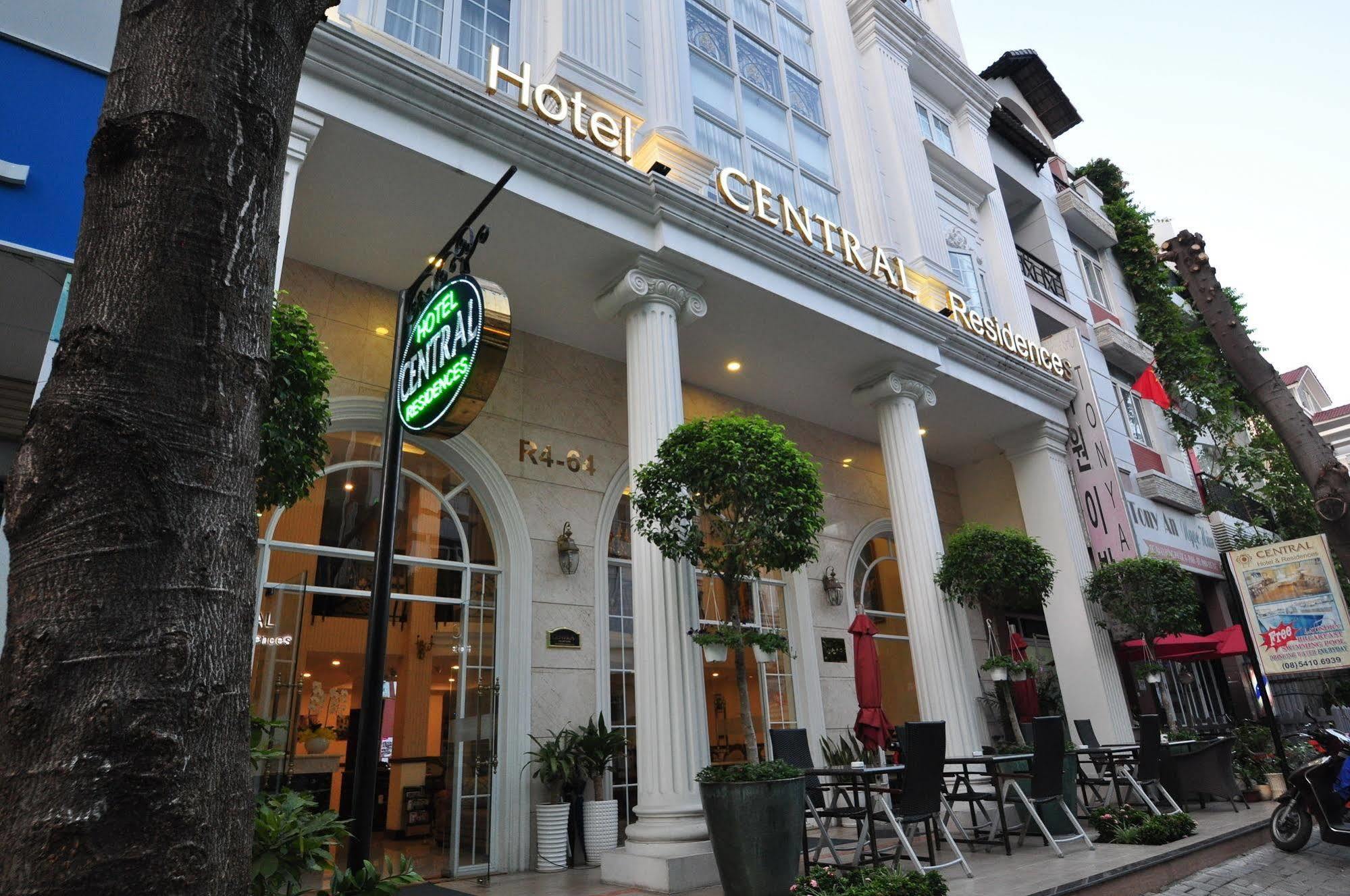 Central Hotel & Residences Swimming Pool Ho Şi Min Exterior foto